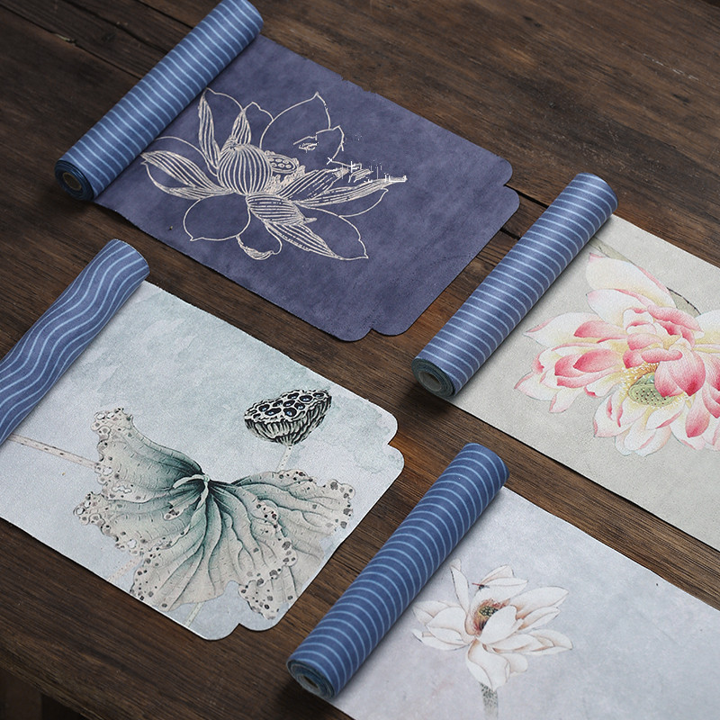 Linen Table Runner - مفرش طاولة من القطن والكتان بتصميم
