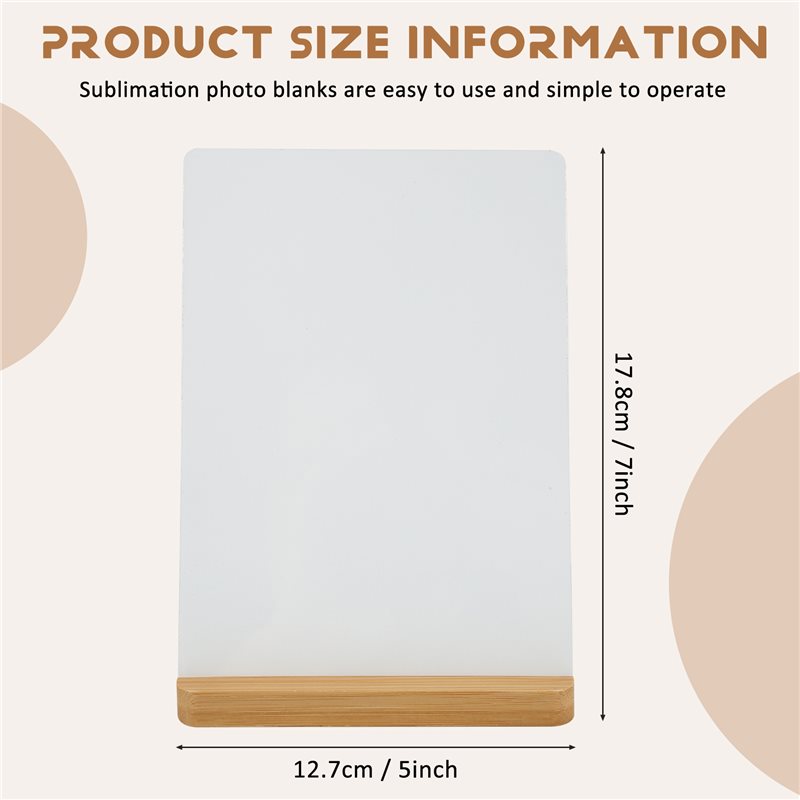 مجموعة من 6 إطارات صور معدنية  - مراجعة Bamboo Photo Frame وسعره