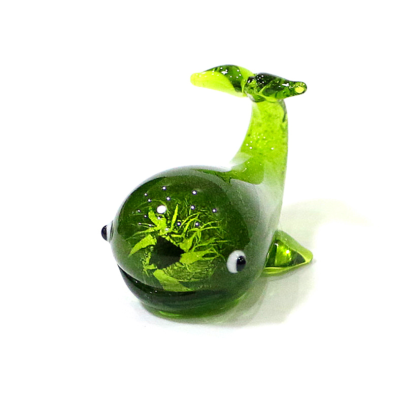  مورانو الزجاج الحوت تمثال صغي - مراجعة Home Decor Y2K وسعره