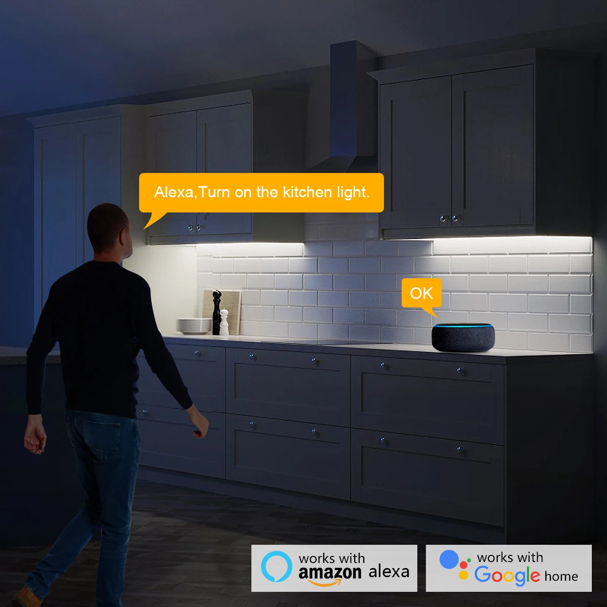 مصباح LED ذكي للتحكم الصوتي بت - مراجعة Home Decor Free App وسعره