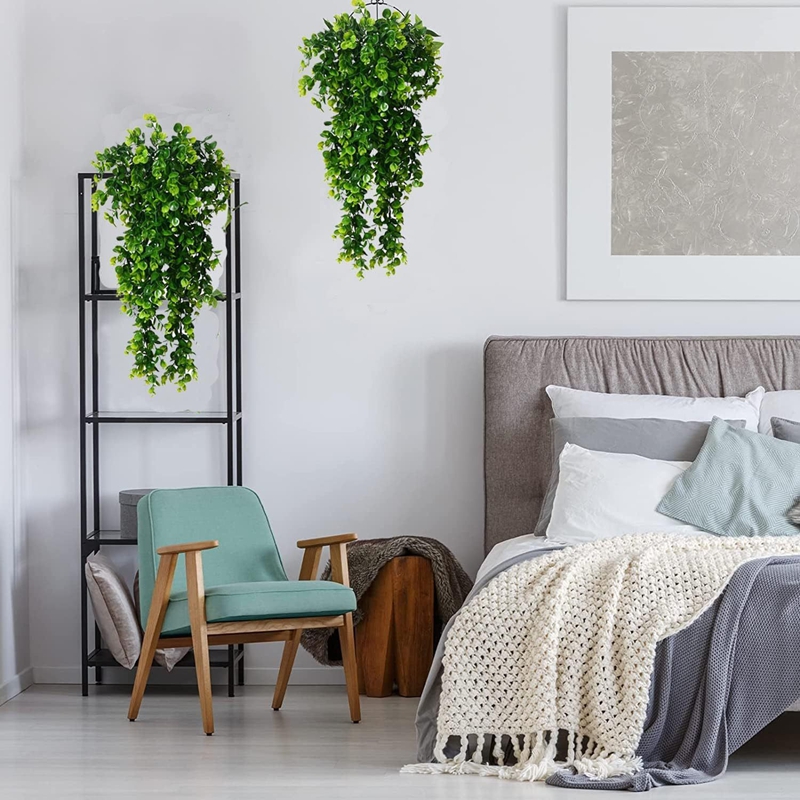 1 قطعة 5 الشوك الاصطناعي الروط - مراجعة Rattan Plant Basket وسعره