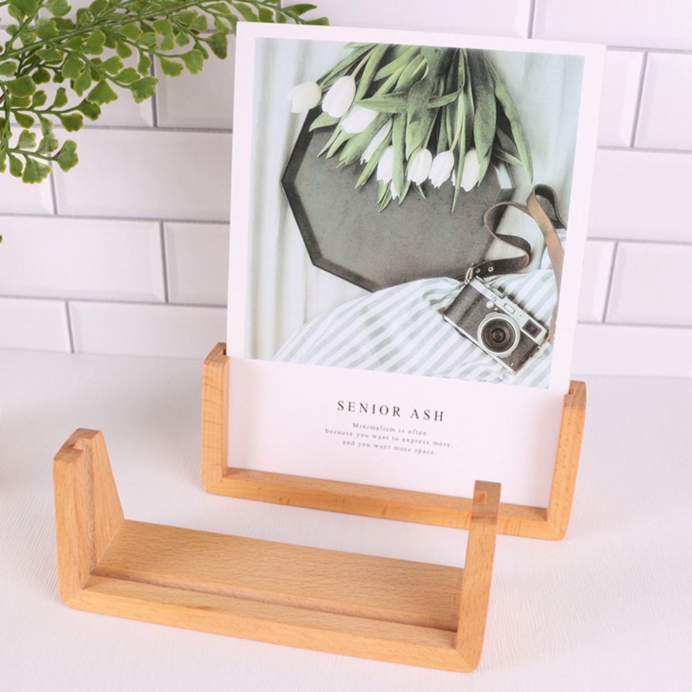 إطار صور خشبي مضيء بتصميم على  - مراجعة Bamboo Photo Frame وسعره
