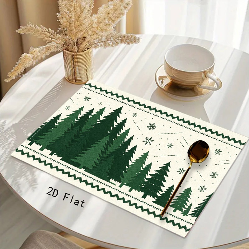 مفرش طاولة من الكتان بتصميم بس - مراجعة Linen Table Runner وسعره