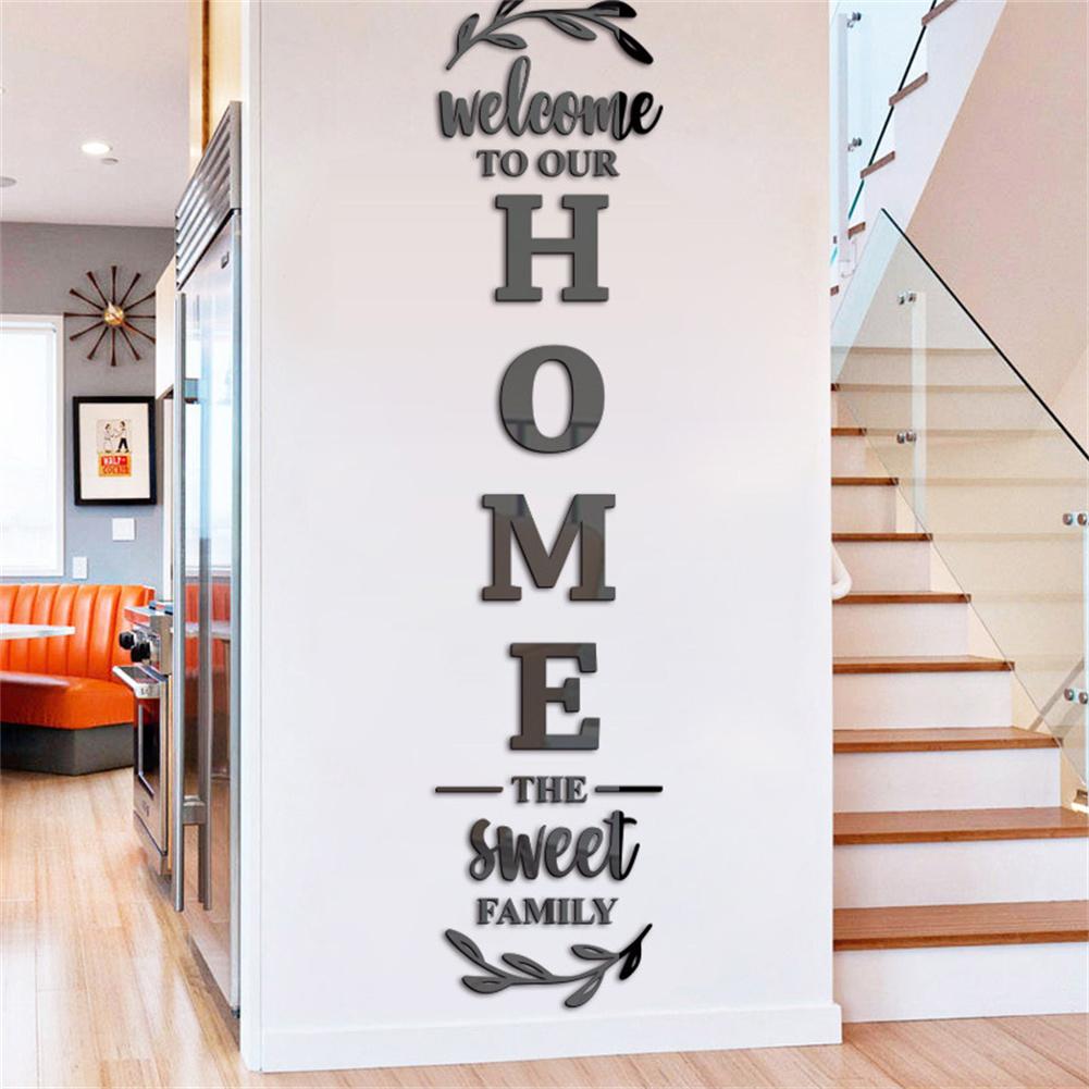 ملصق حائط بمرآة ثلاثية الأبعاد - مراجعة Home Decor Y2K وسعره