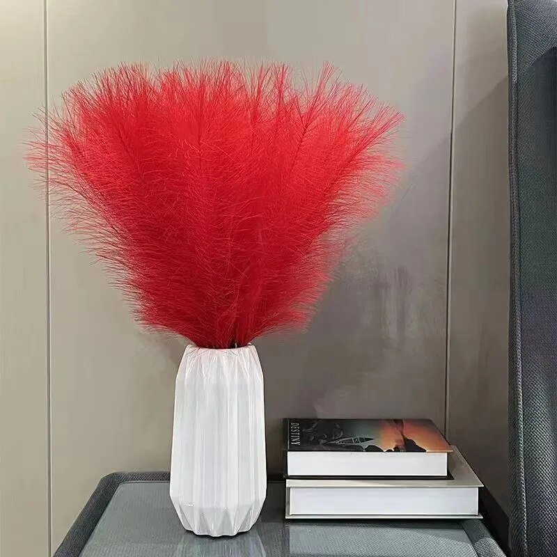 عشب أبهى صناعي ، فروع بومباس ، - مراجعة Pampas Grass Decor وسعره