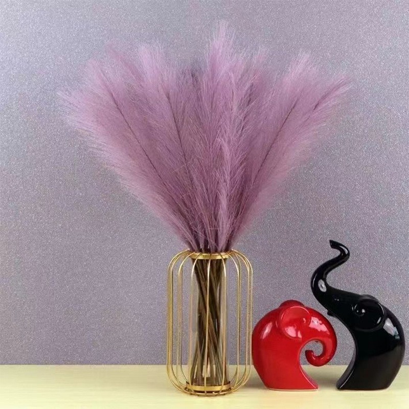 عشب أبهى صناعي ، فروع بومباس ، - مراجعة Pampas Grass Decor وسعره