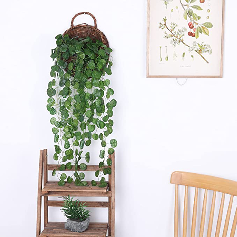 نباتات صناعية معلقة من الروطان - مراجعة Rattan Plant Basket وسعره