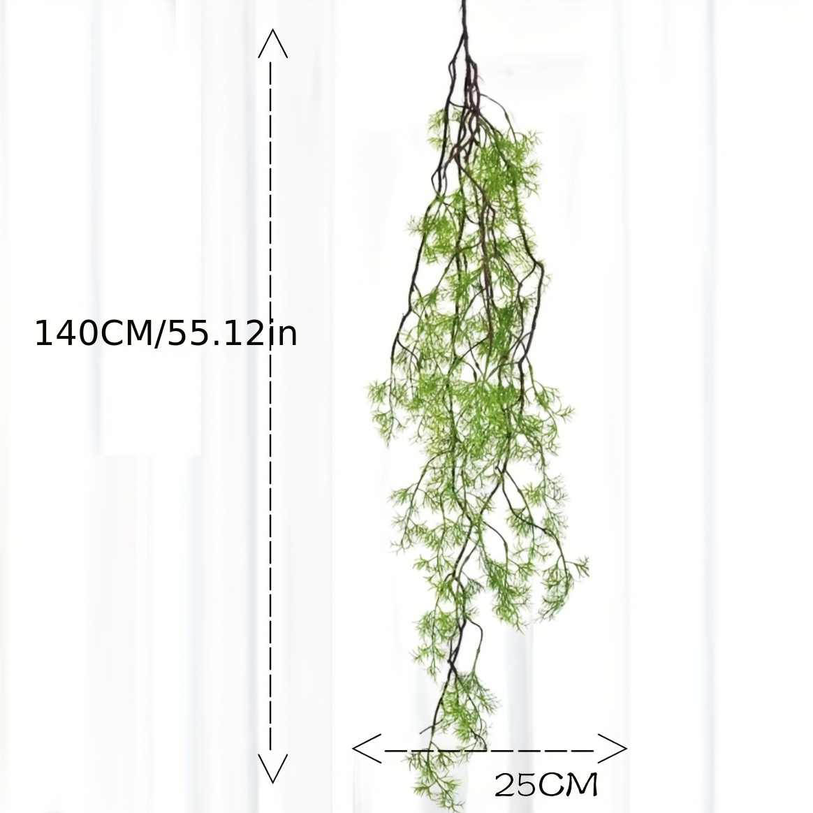 1 قطعة، نباتات صناعية بطول 140 - مراجعة Rattan Plant Basket وسعره