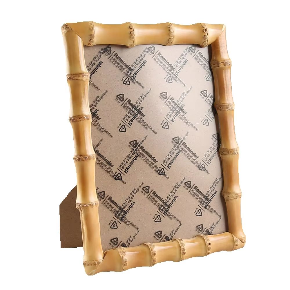 إطار صور يدوي الصنع من جذور ال - مراجعة Bamboo Photo Frame وسعره