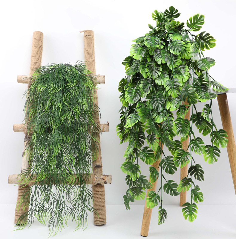 نبات اصطناعي معلق ، نبات خيزرا - مراجعة Rattan Plant Basket وسعره