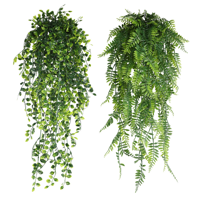 نبات اصطناعي معلق ، نبات خيزرا - مراجعة Rattan Plant Basket وسعره