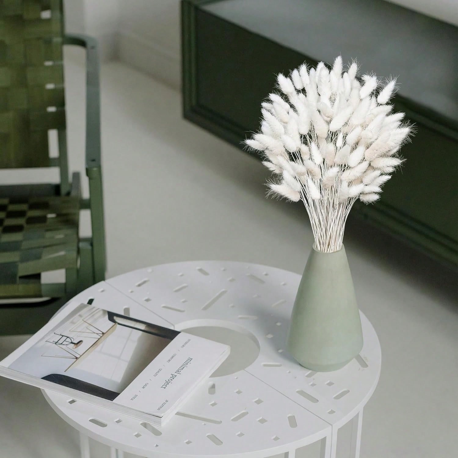 120 قطعة ديكور عشب بامباس المج - مراجعة Pampas Grass Decor وسعره