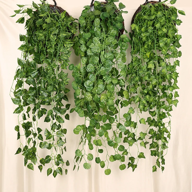 90 سنتيمتر الاصطناعي الأخضر ال - مراجعة Rattan Plant Basket وسعره