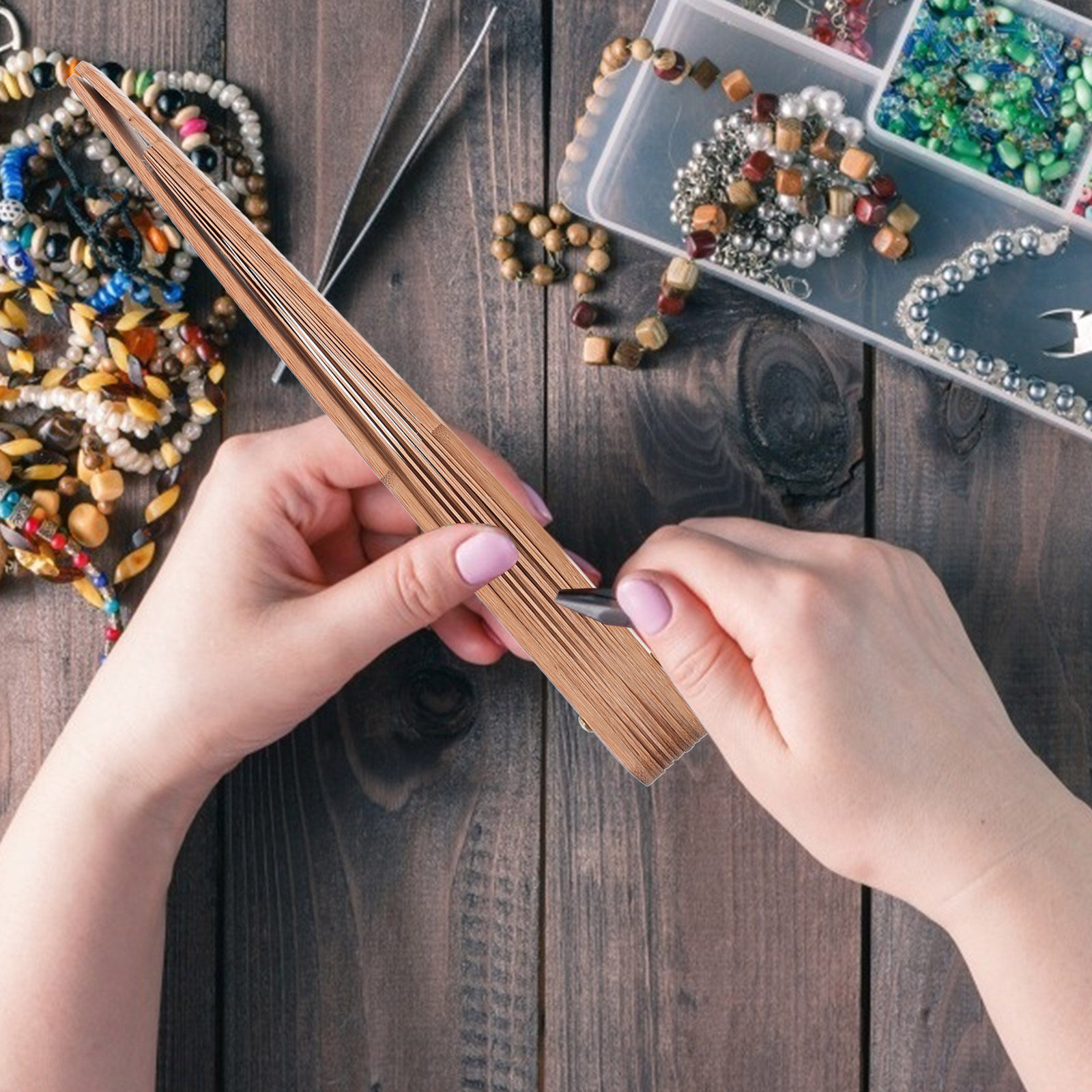 إطار صورة، صورة، مروحة يدوية م - مراجعة Bamboo Photo Frame وسعره